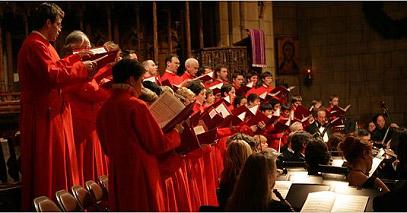 Coro e musicisti nel canto dell'Alleluia